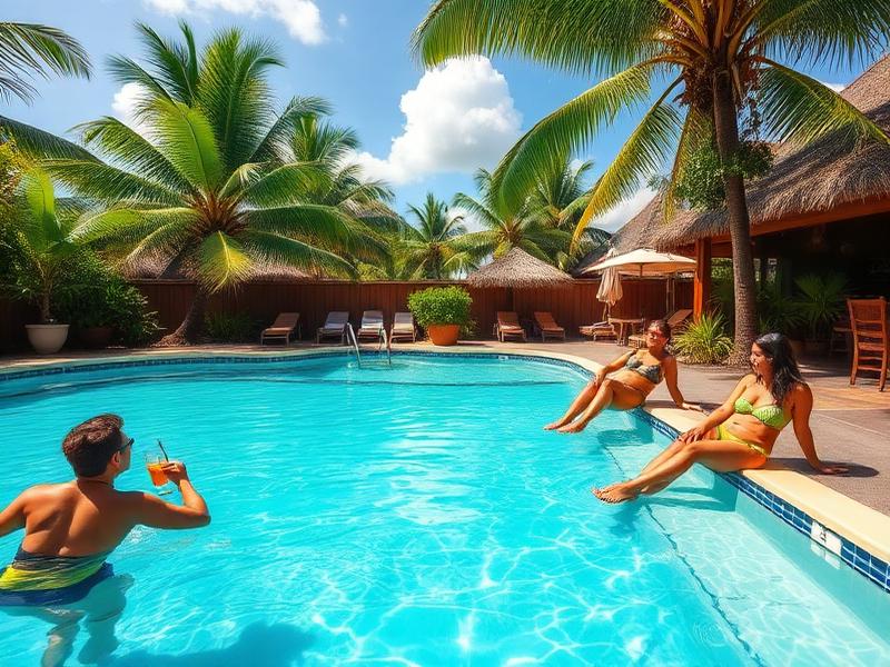 Après-midi piscine